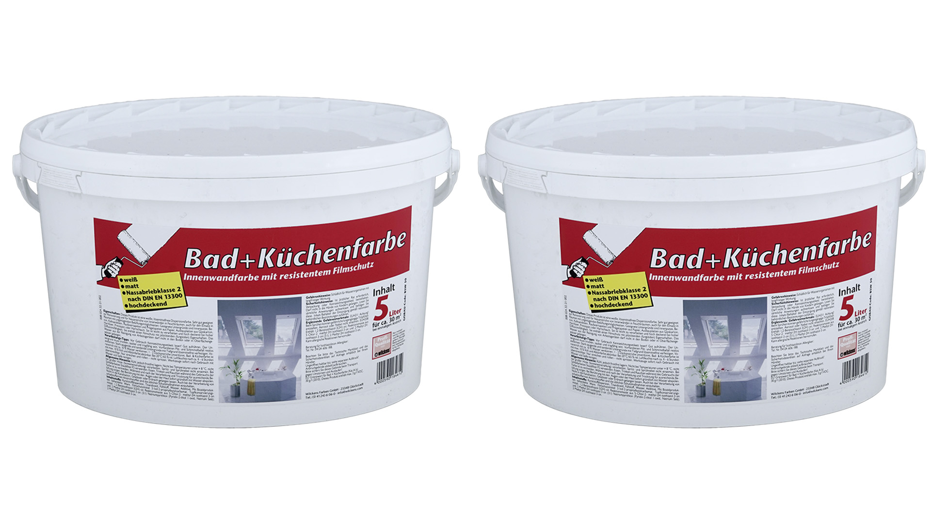 Tedox Bad + Küchenfarbe jetzt ohne das Biozid Zinkpyrithion